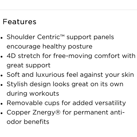 Tommie Copper sport bra with shoulder support- YOU GET BOTH - Picture 6 of 6